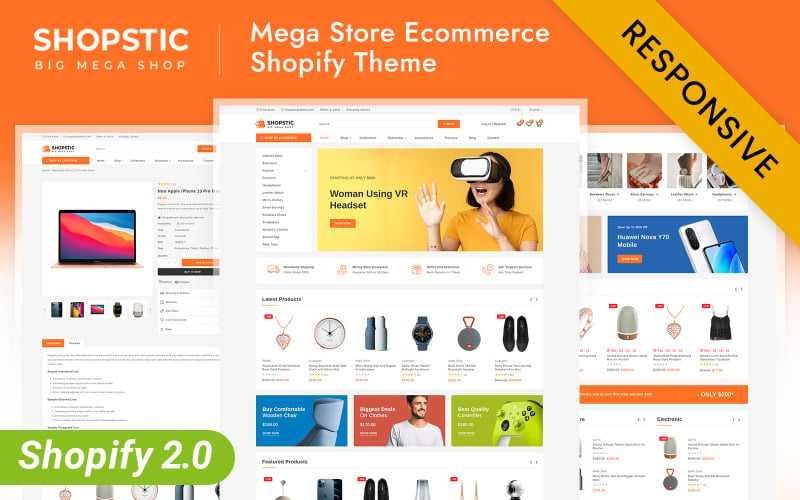 Shopstic - Mega Store Shopify 2.0 Responsive Theme