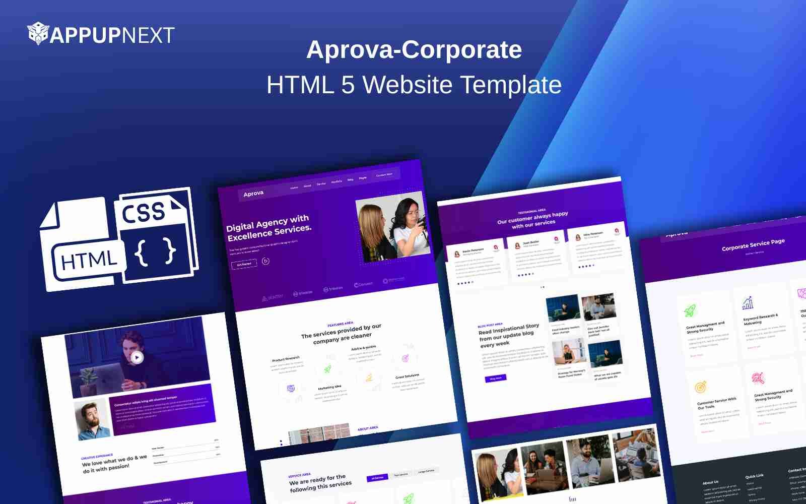 Aprova - Corporate | HTML 5 Website Template