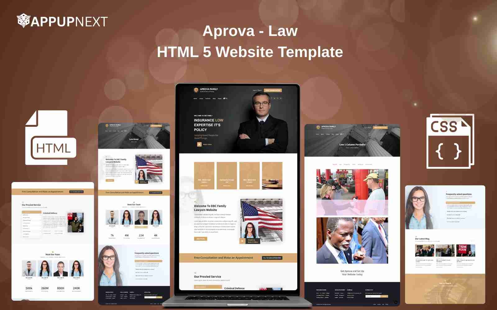 Aprova - Low| HTML 5 Website Template