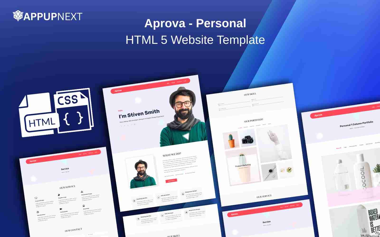 Aprova - Personal| HTML 5 Website Template