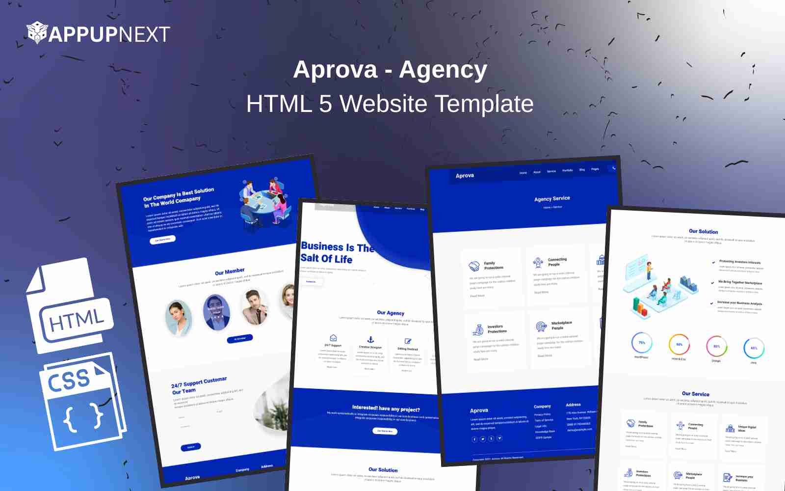 Aprova - Agency| HTML 5 Website Template